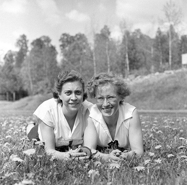 Ulla-Britt Olofsson, Munkfors, svensk mästarinna, sprinter friidott, 11/6 1957