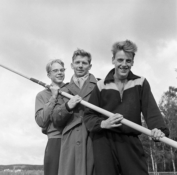 Ove Tjärnström, Smedjebacken, porträtt, 19/9 1957