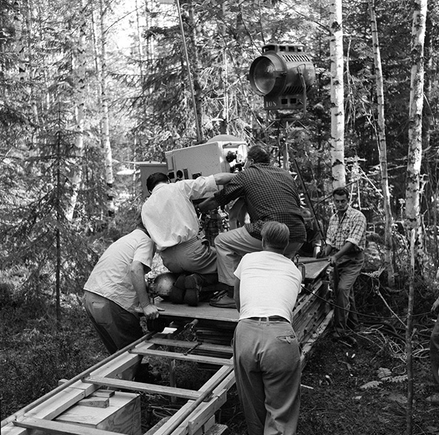 Filminspelning Häxan 1955