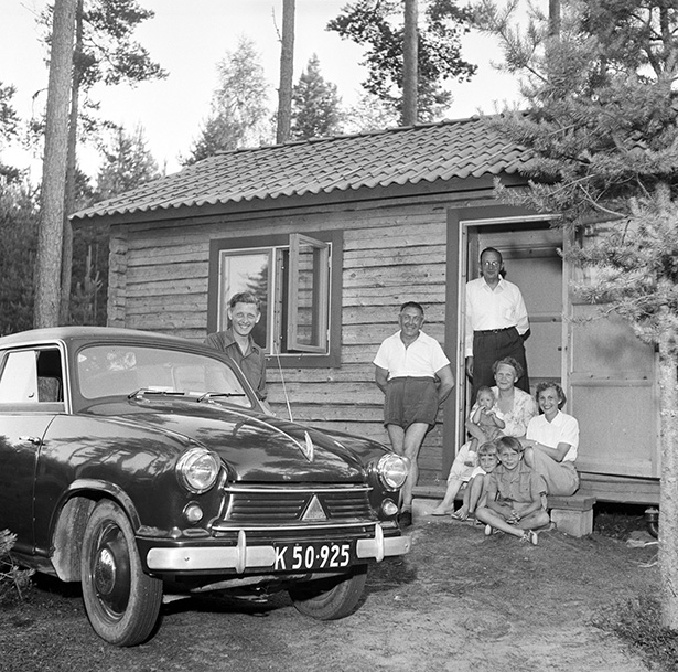 Motell i Leksand, 1955