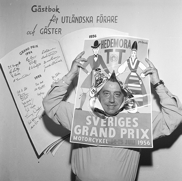Grand Prix tävlingar, TT-loppet Hedemora, 1955