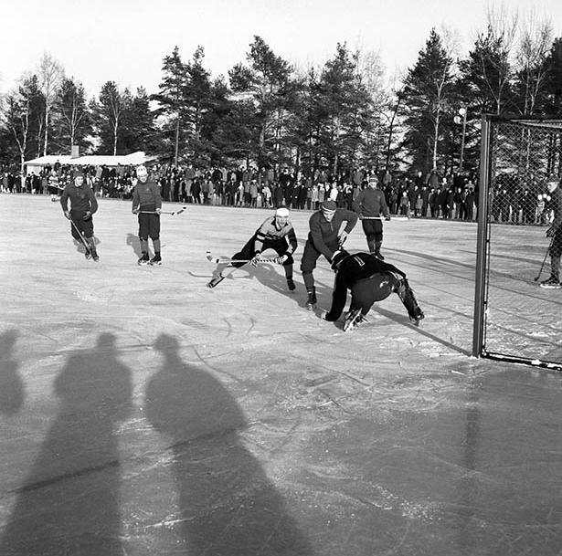 Heros-Nässjö, bandy 5/2 1961