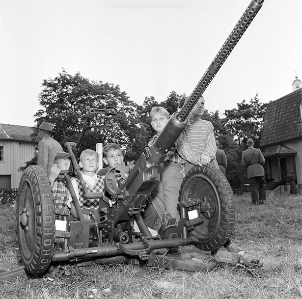 Säter regementets dag, sept 1955