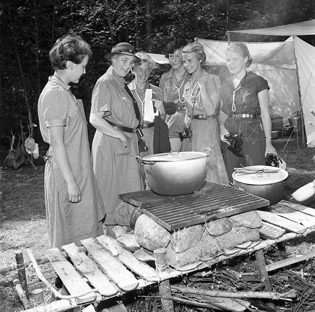 Scouter, Rogslägret 1955