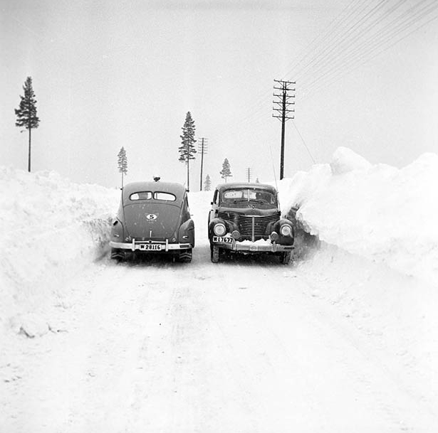 Snöreportage, Svärdsjö-Vintjärn 1956