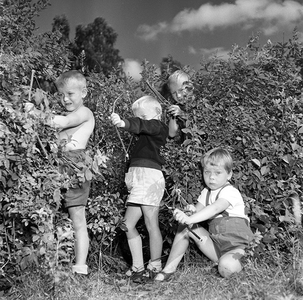 Solgårdens barnkoloni, Falun 1954