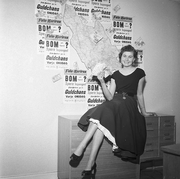 Tips, Miss FK, Ingegärd Rogström, 1955