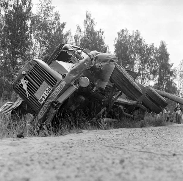 Trafikolycka, Stennäset, 1956